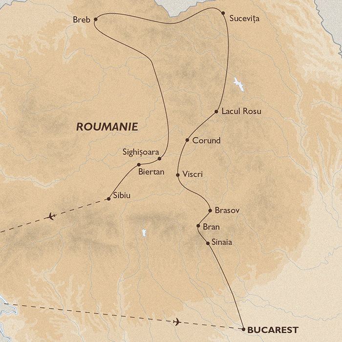 Carte ROU