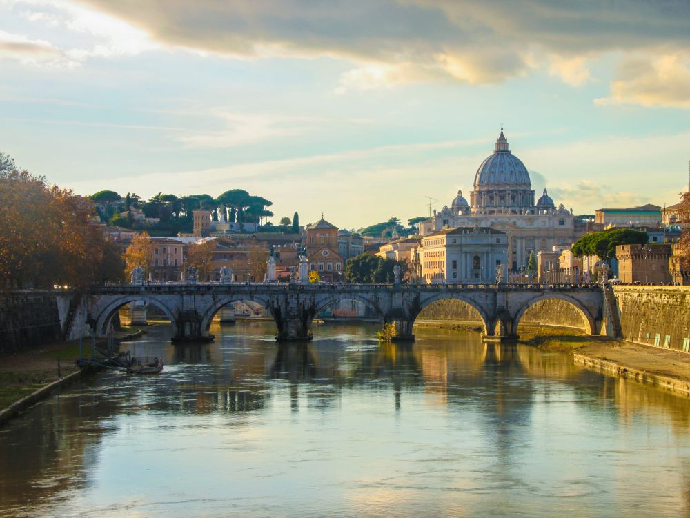 Vue sur la Basilique Saint-Pierre de Rome