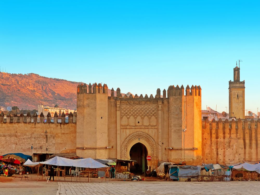 Porte de la médina de Fès