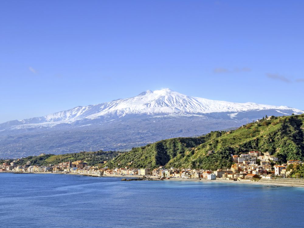 Etna, vue de Taormina