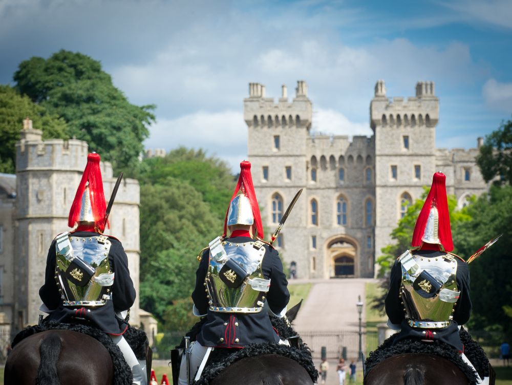 Gardes à Windsor Castle