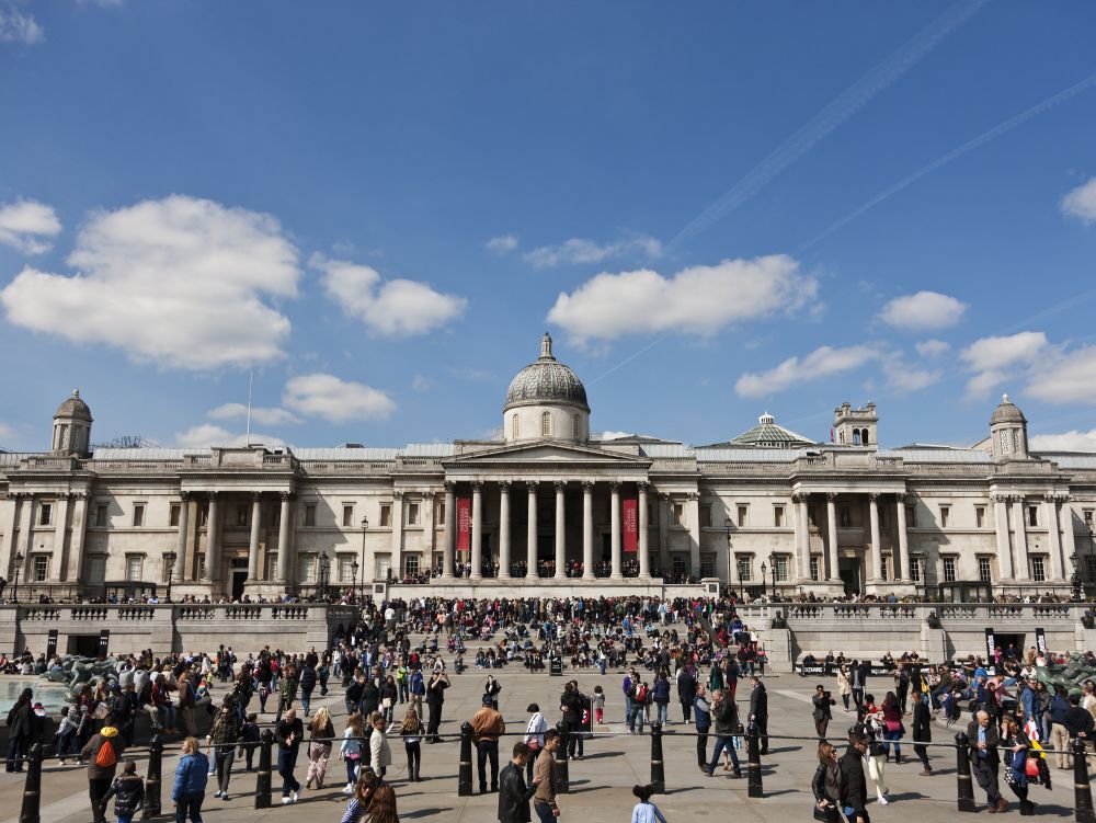 National gallery à Trafalgar Square - Londres