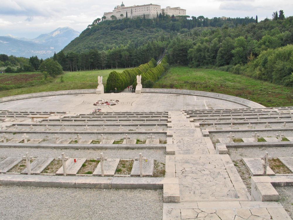 Latium, abbaye Monte Cassino
