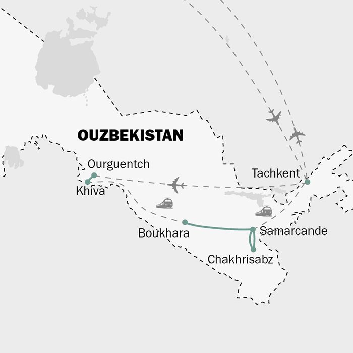 carte du circuit