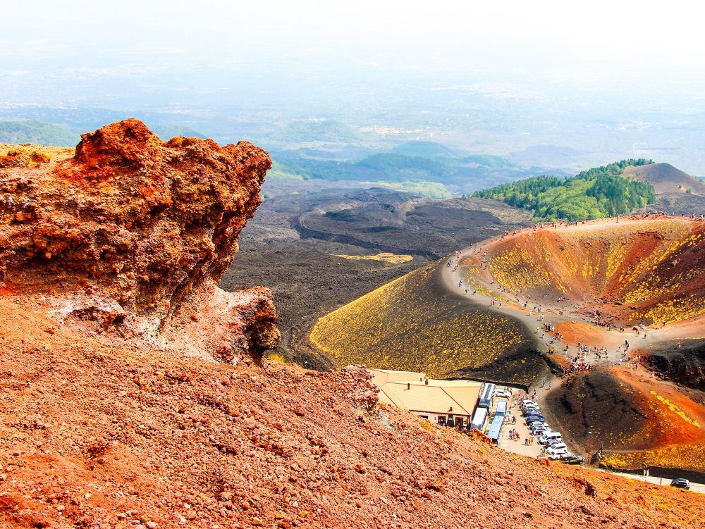 Cratères actifs de l'Etna