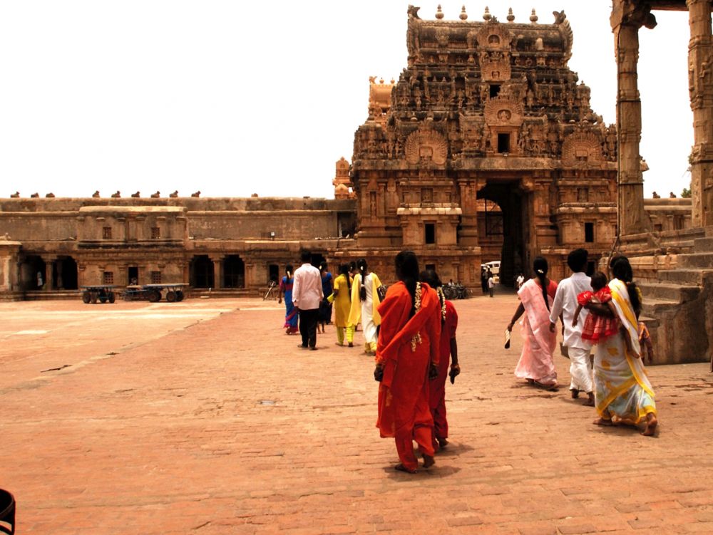 India, South-India, Tanjore: Brihadishvara temple