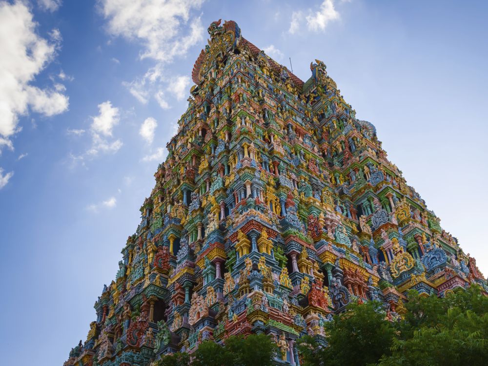 Temple Meenakshi à Madurai - Tamil Nadu