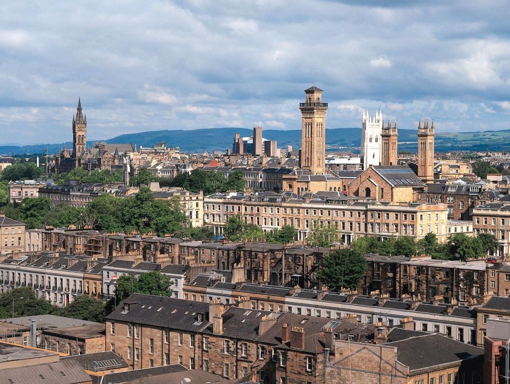 Panorama sur Glasgow