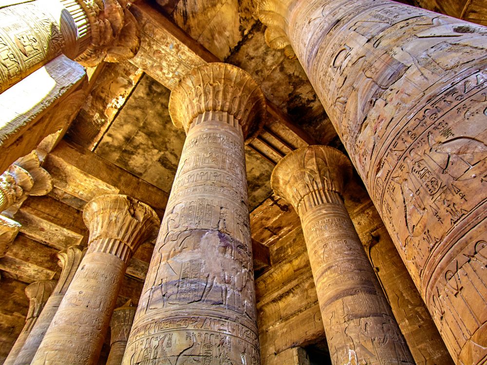 Temple d'Horus à Edfou