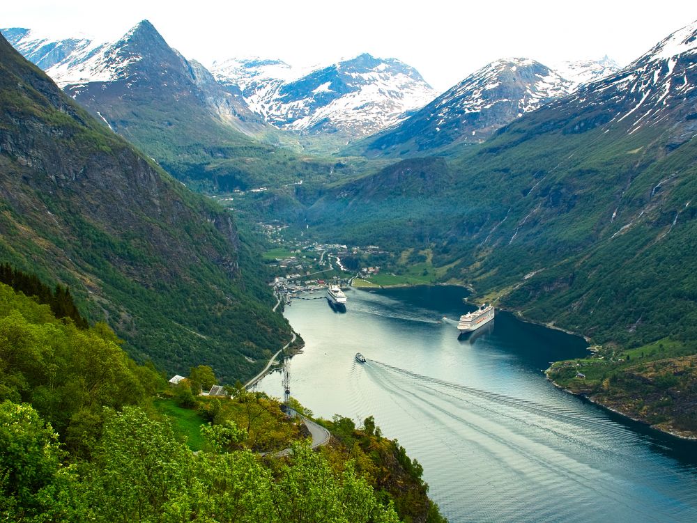 Norwegen Geirangerfjord