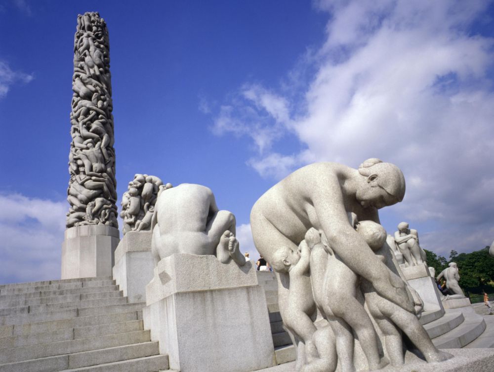 Oslo, parc des scultures Frogner