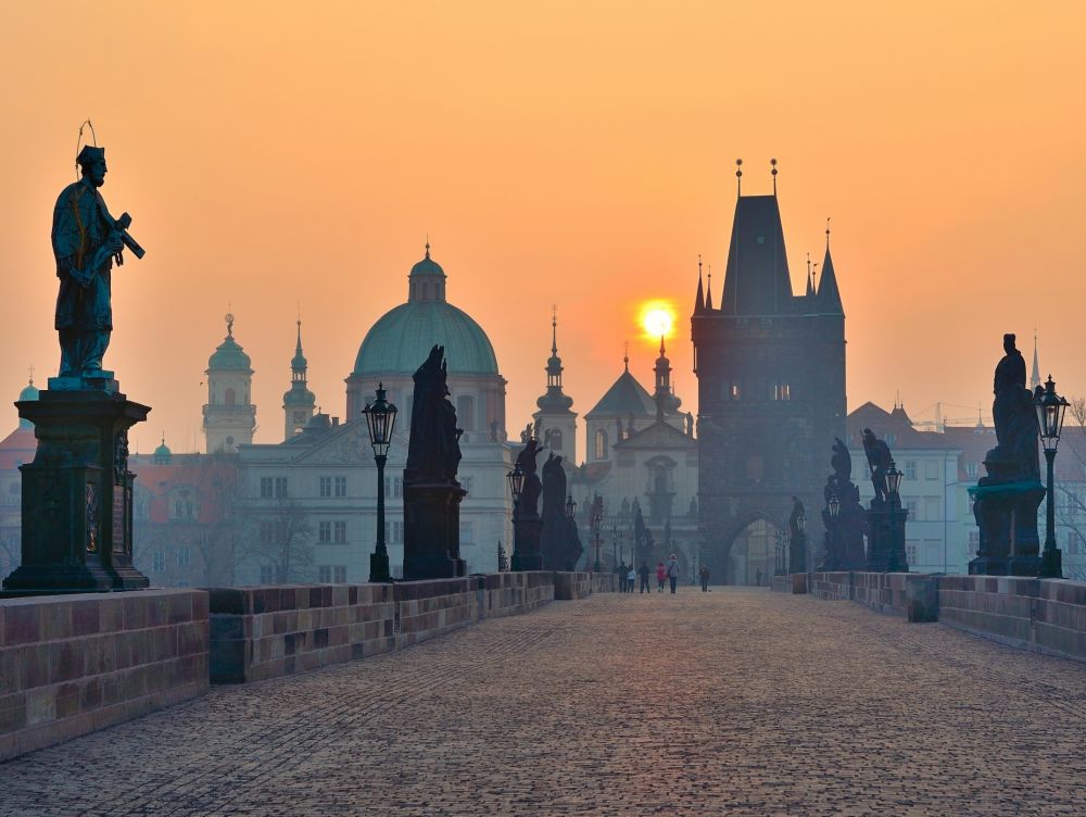 Le Pont Charles à Prague