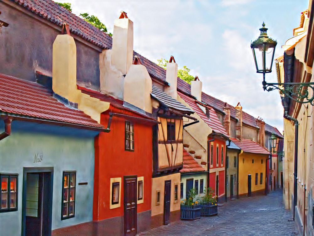 Prague : la ruelle d'Or