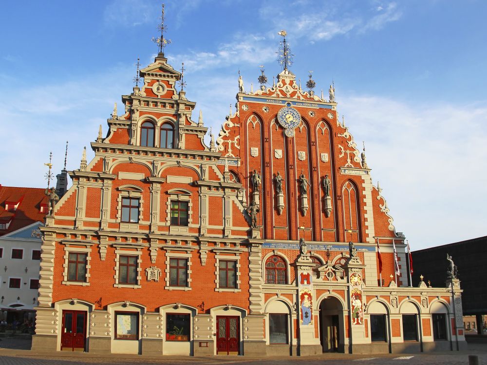 Maison des têtes noires à Riga