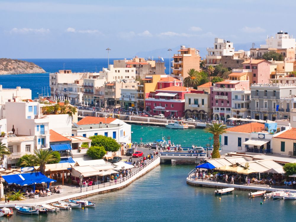 Port d'Agios Nikolaos, Crète