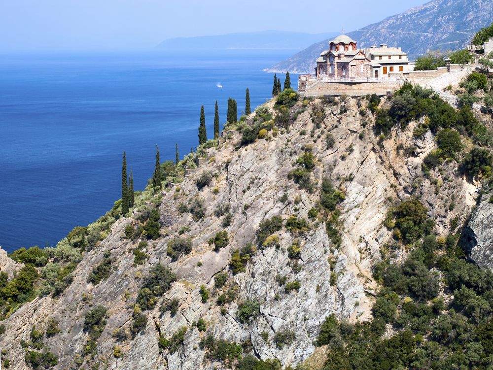 Monastère, Mont Athos