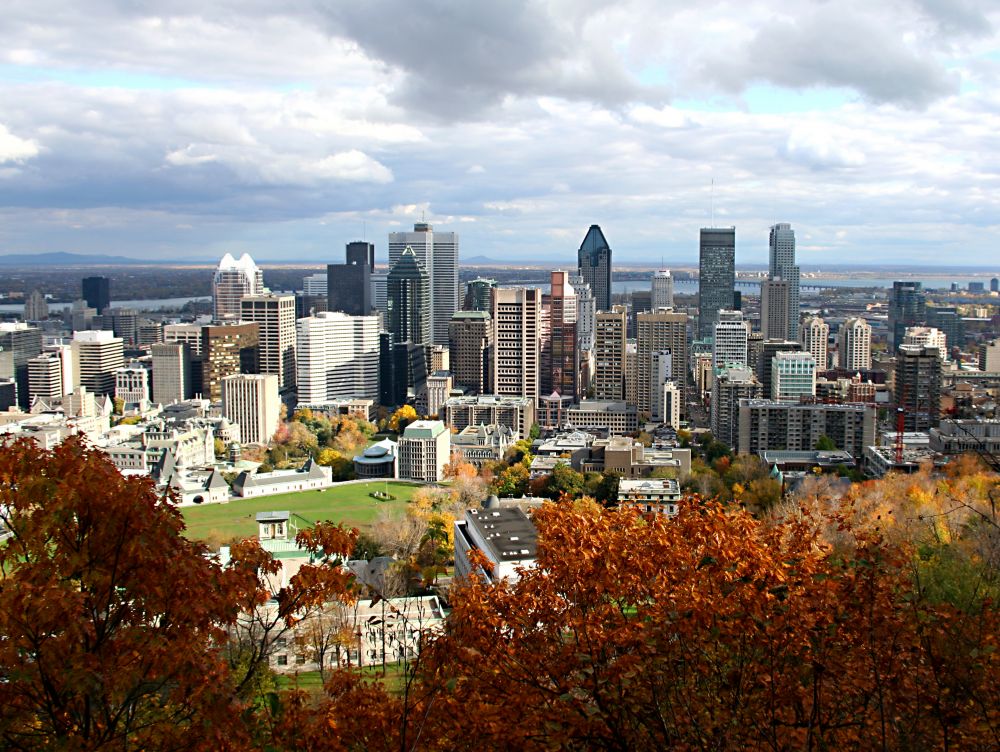 Vue sur Montréal