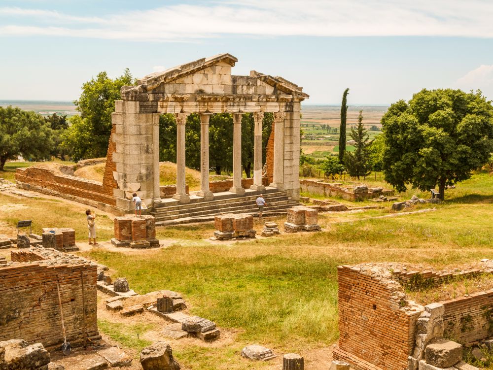 Apollonia : temple d'Artémis