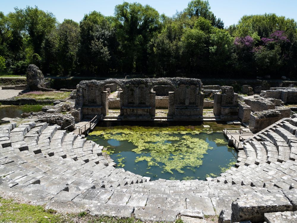 Butrint : ancient théâtre