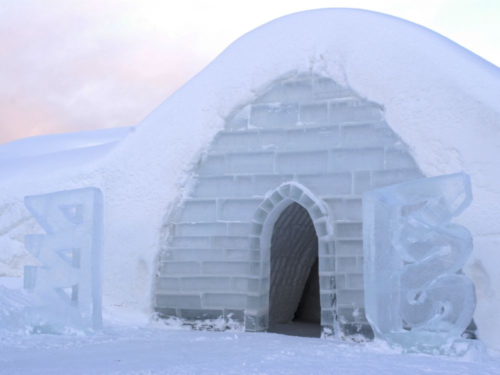 Village de neige Finlande