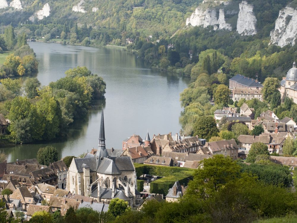 Les Andelys, la Seine - Eure (27)