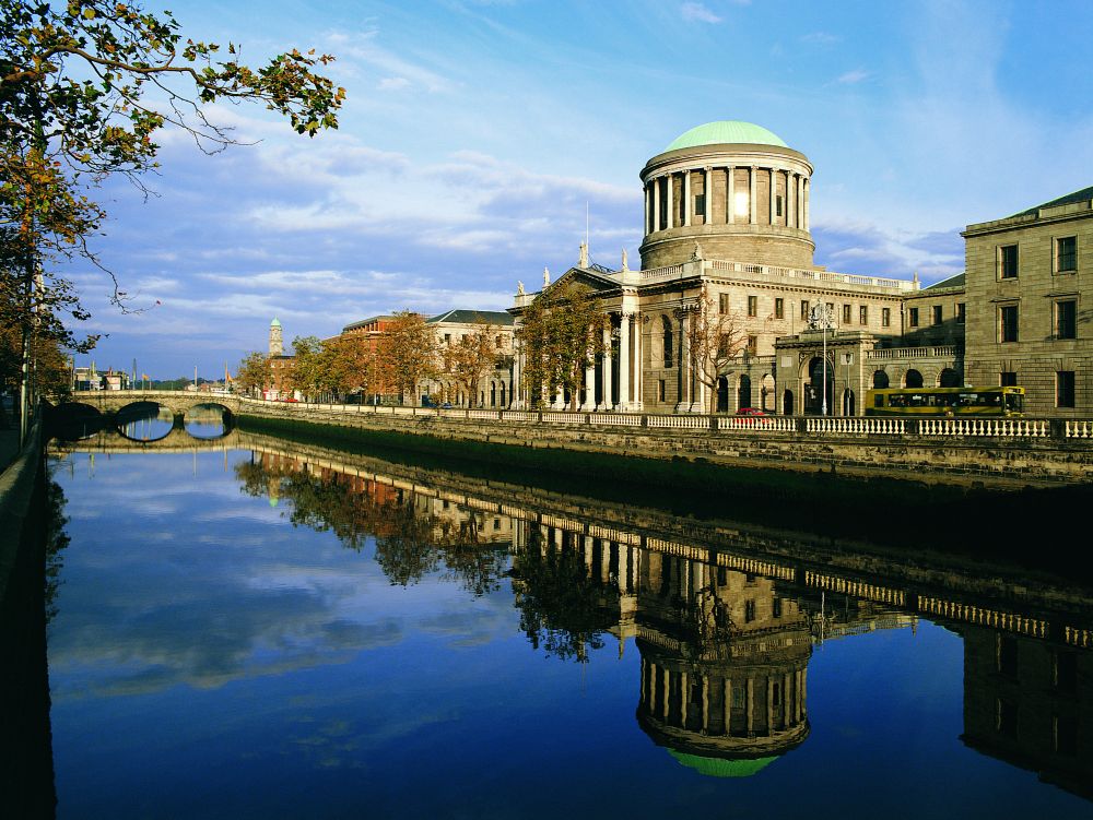 Four Courts and River Liffey, Dublin