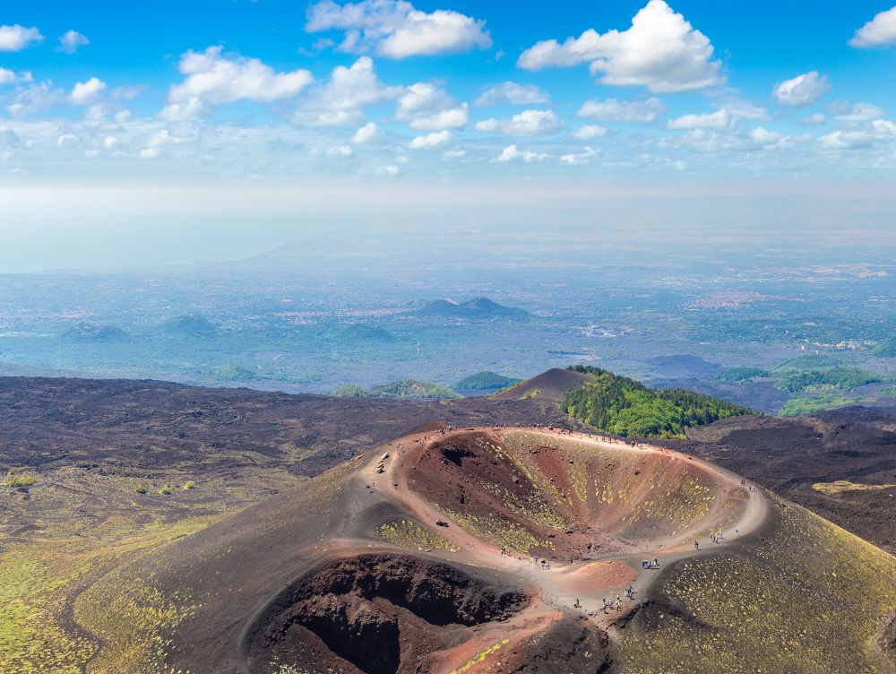 Volcano Etna in Sicily