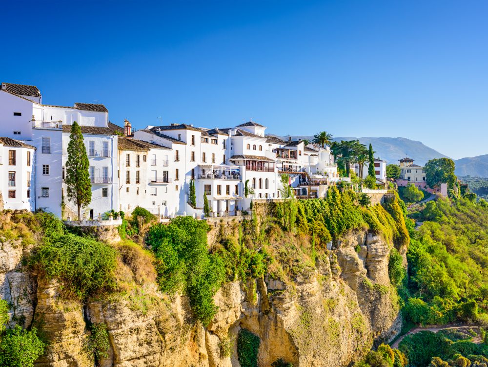 Maisons sur falaise - Ronda