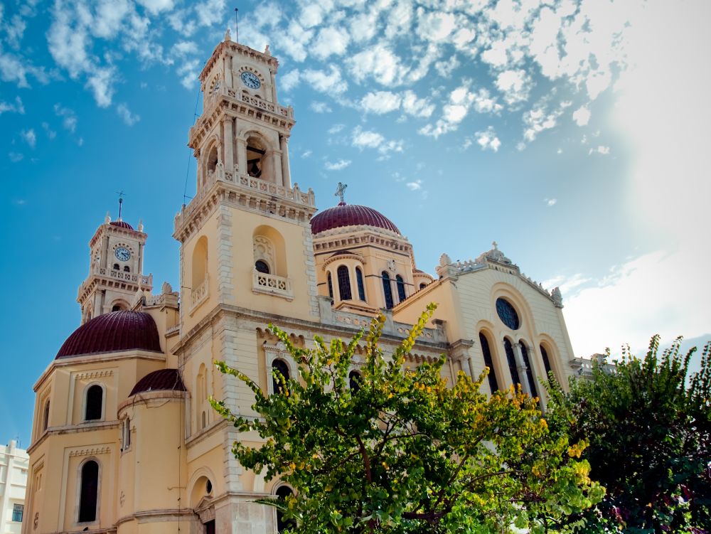 La basilique à Héraklion