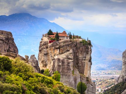 Monastery of the Holy Trinity i in Meteora, Greece