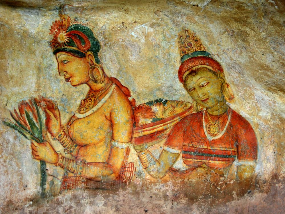 Les demoiselles de Sigiriya