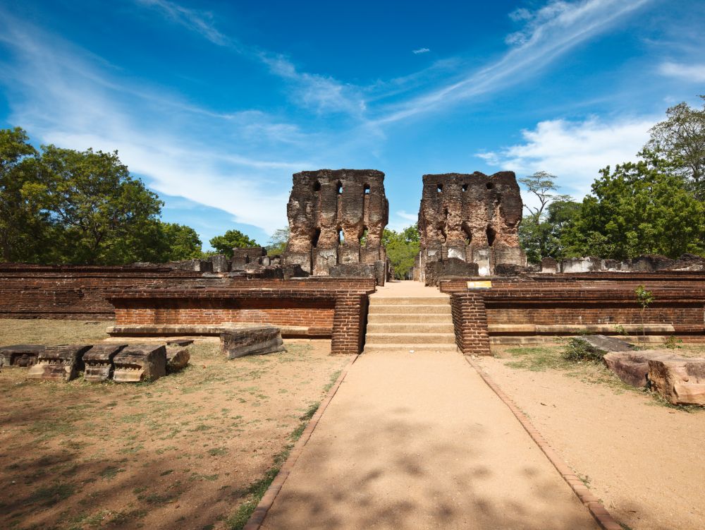 Pollonaruwa, ancien palais royal