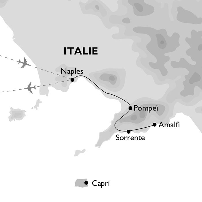 Carte - Naples - Campanie