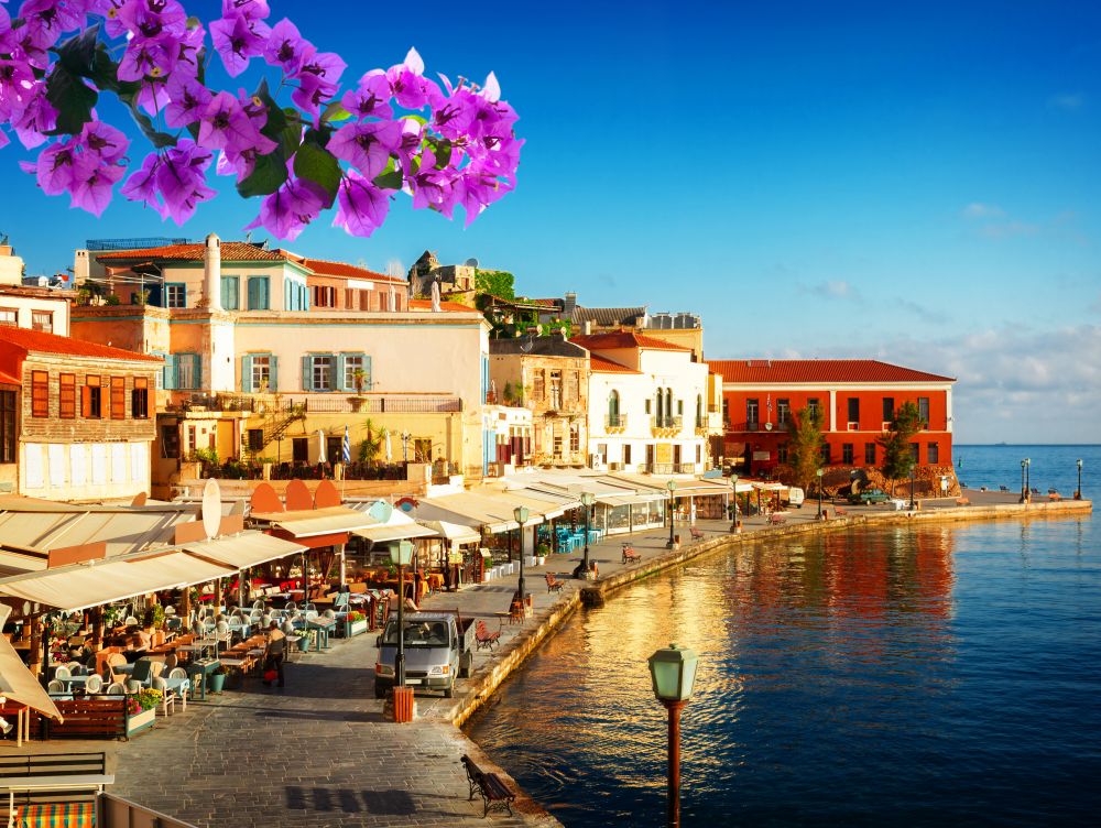 habour of Chania, Crete, Greece