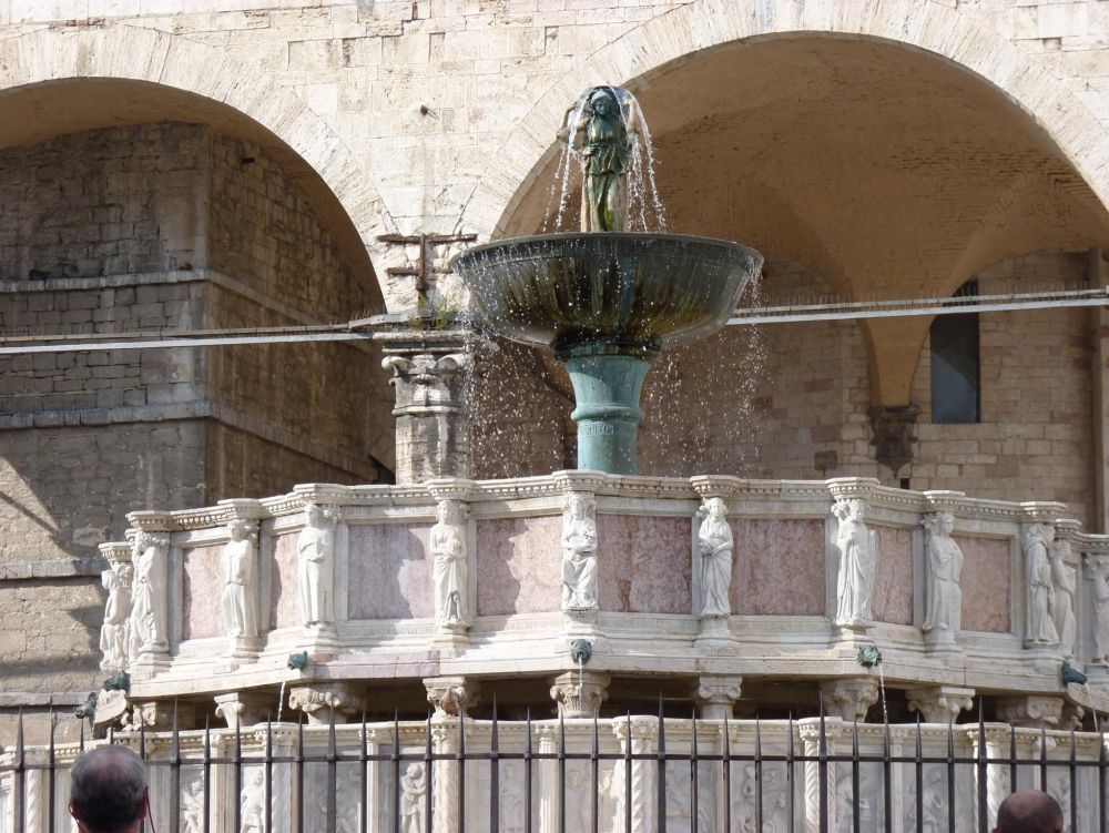 Fontana Maggiore à Pérouse - Ombrie