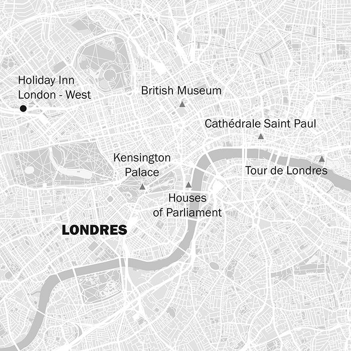 Carte de Londres