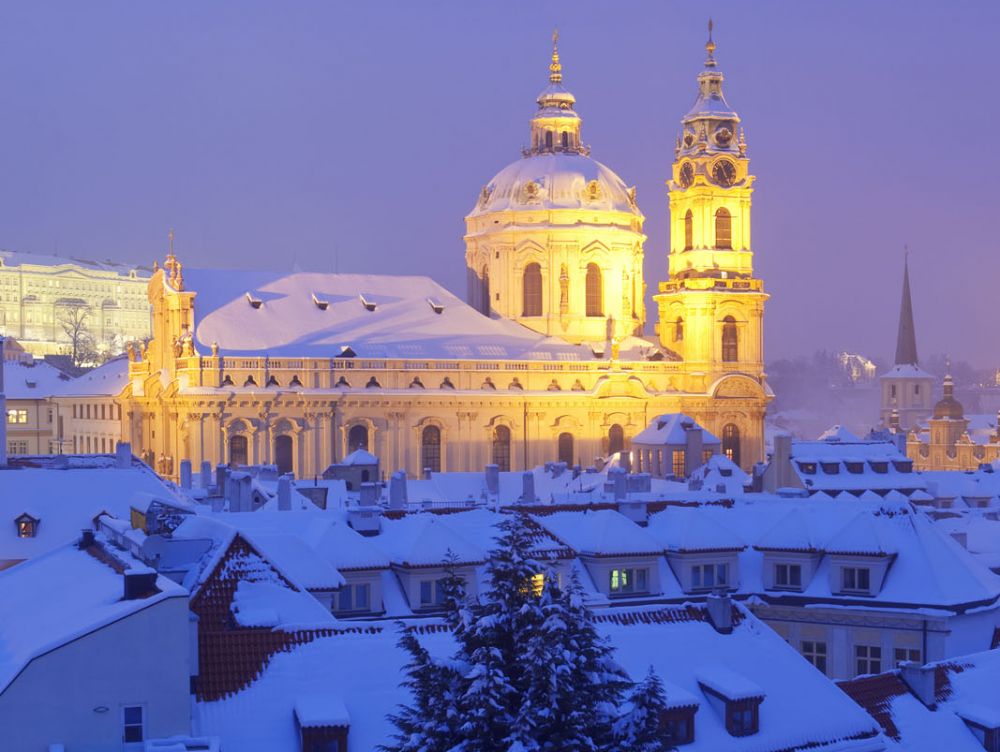 Mala Strana : Eglise Saint Nicolas