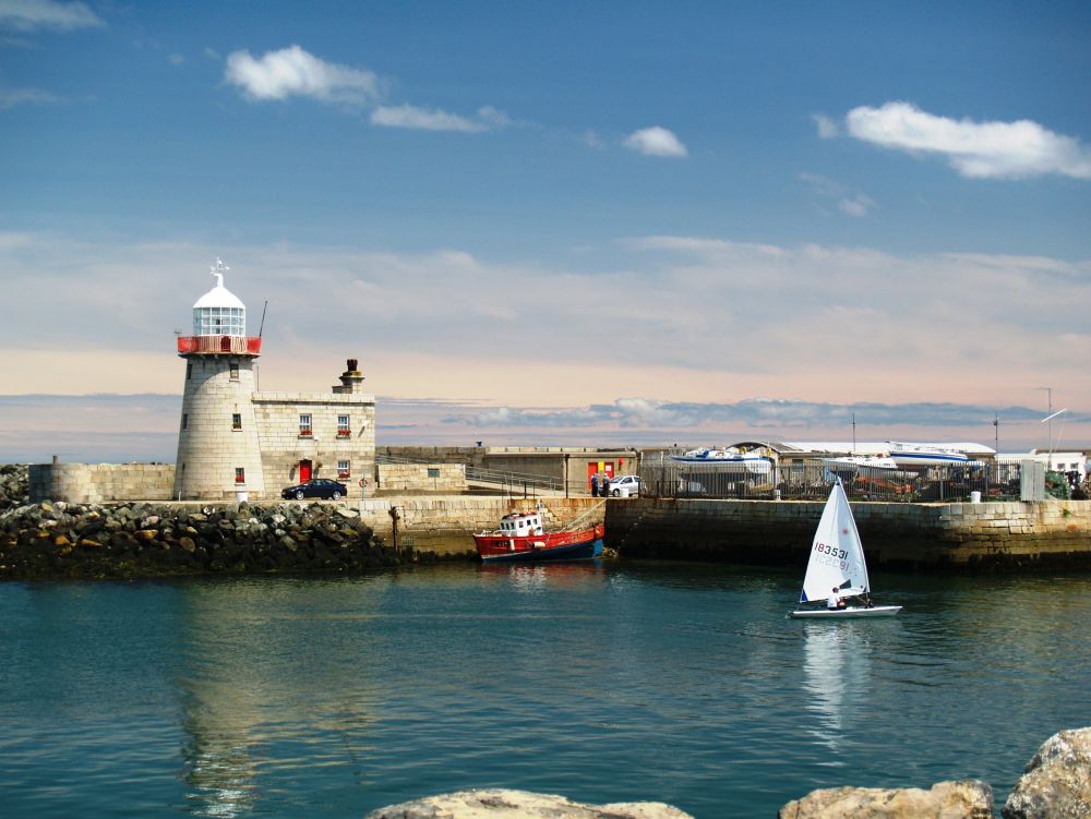 Voile dans Howth harbour, Dublin