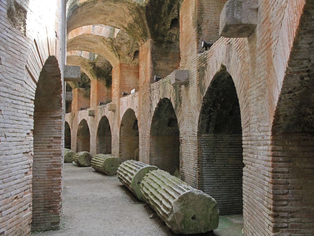 Amphithéâtre Flavio à Baia - Campanie