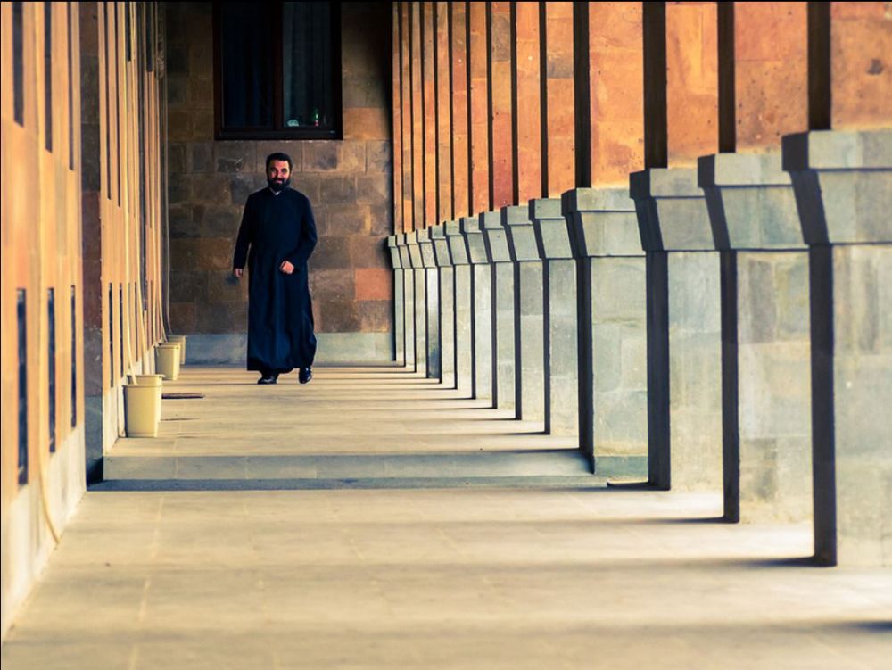 Lumières d'un monastère arménien
