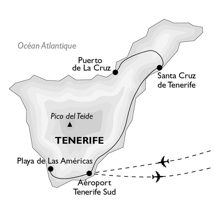 Carte Tenerife