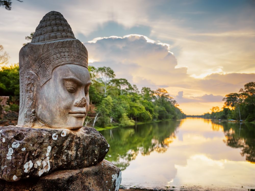 Asura,Angkor Thom, Cambodge