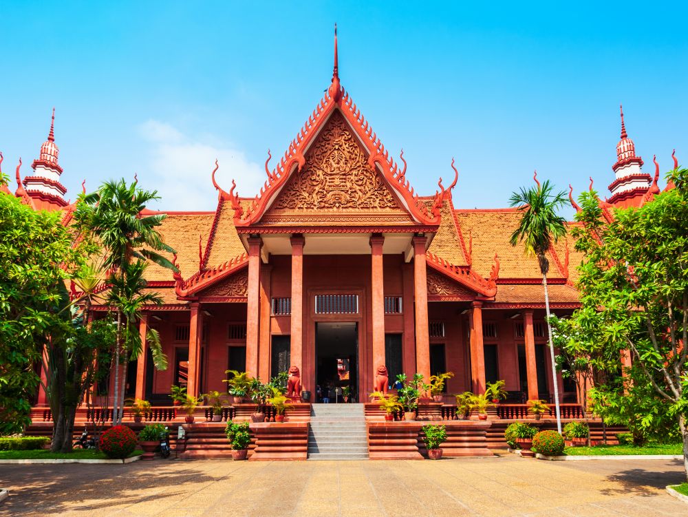 The National Museum of Cambodia is located in Phnom Penh in Cambodia