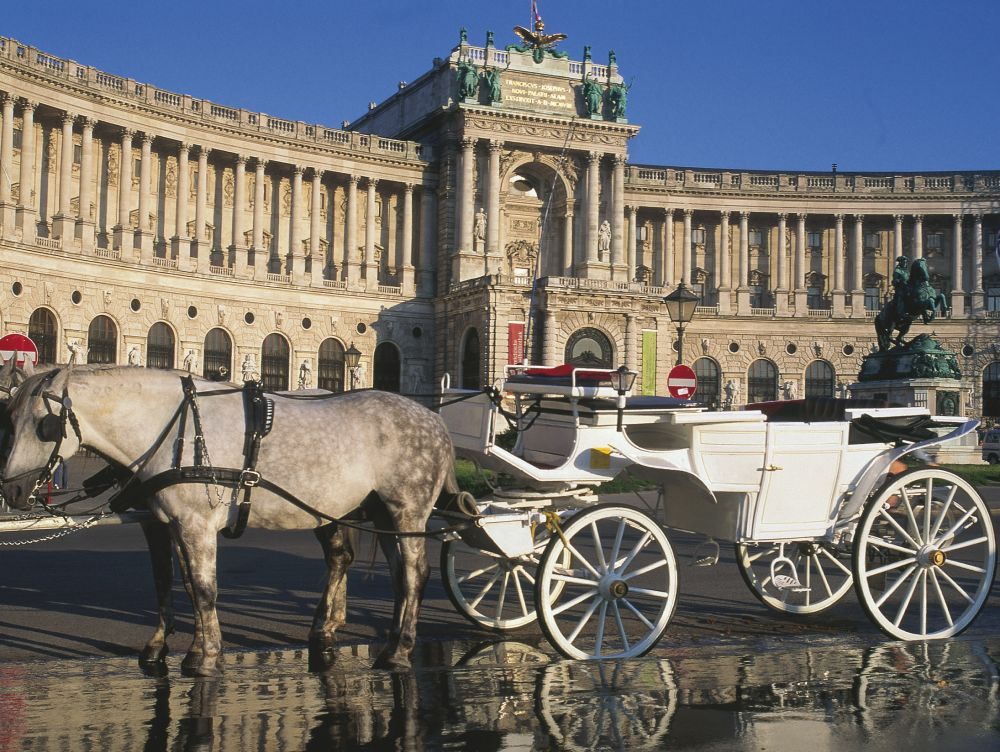 Vienne : palais de la Hofbourg