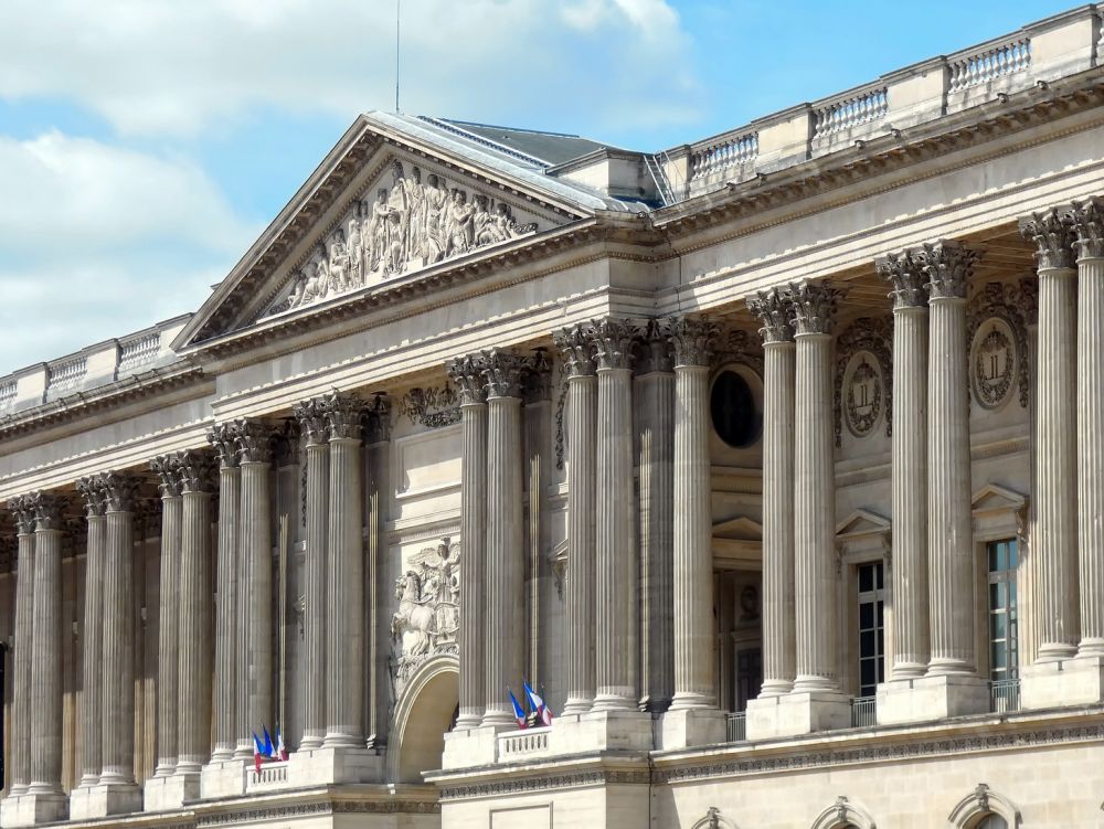 Paris : le Louvre, la Colonnade de Perrault